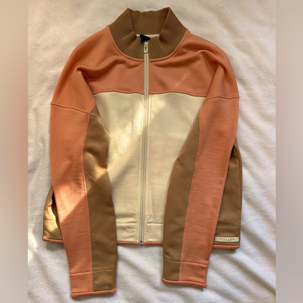Scotch and Soda XL track jacket multi color